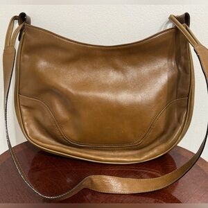 Vintage Ferragamo Vitello Brown Soft Leather Purse